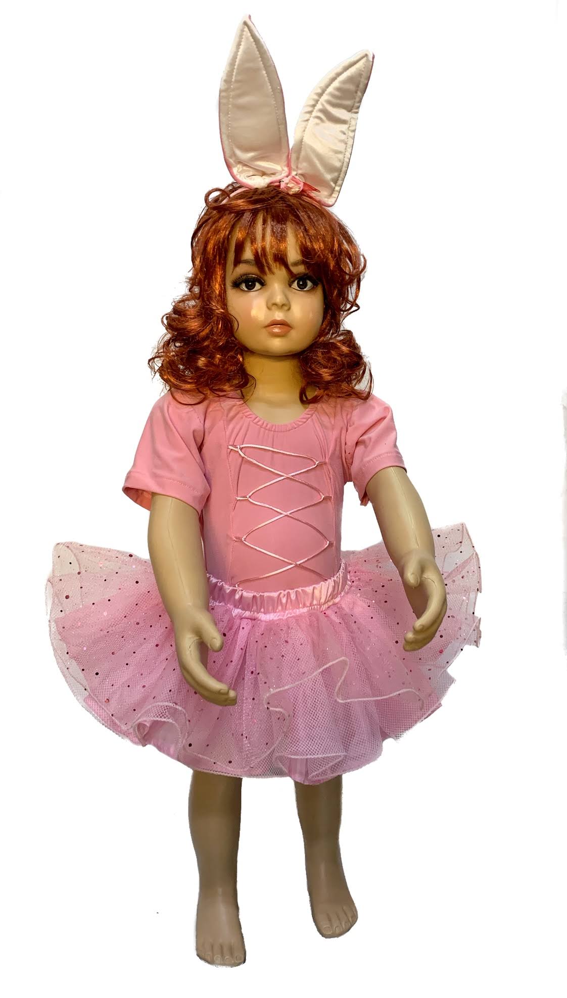 Disfraz Primavera Conejita Rosa Niñas.