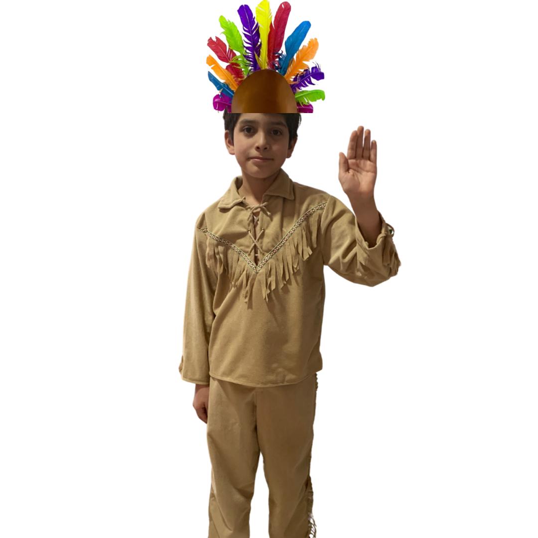 Disfraz de Indios Americanos. Niño ó Niña.