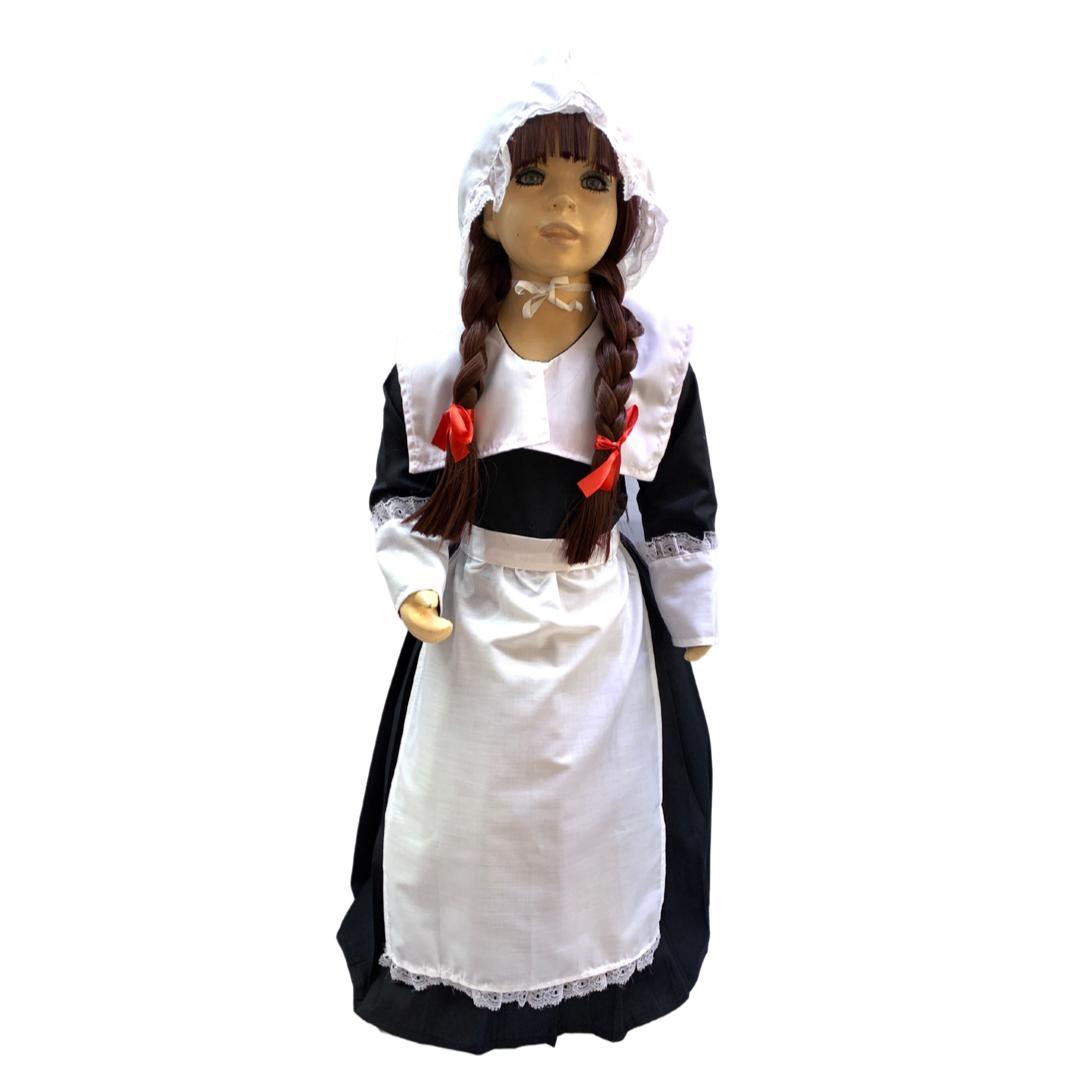 Disfraz de Pilgrim. Peregrina. Thanksgiving.