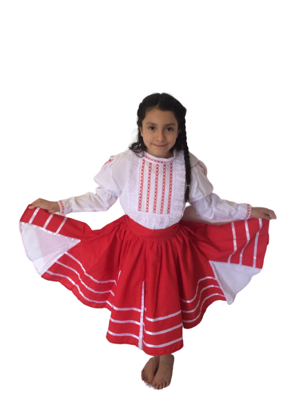 Vestido de Nuevo León Niña
