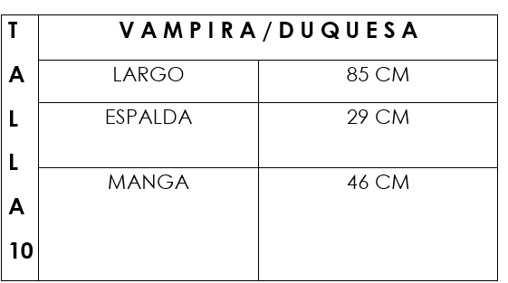 Disfraz Vampira Duquesa Transylvania. Niñas.