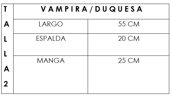 Disfraz Vampira Duquesa Transylvania. Niñas.