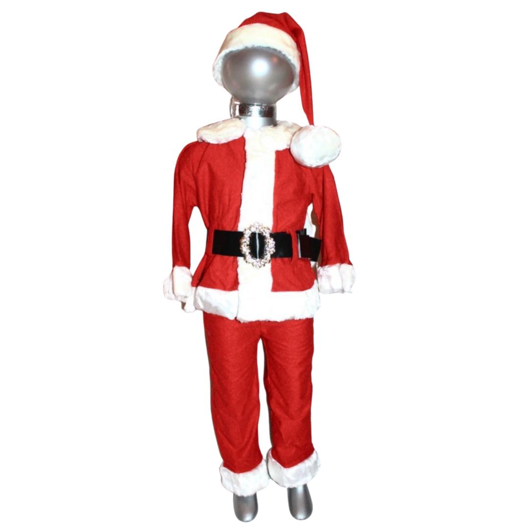 Traje de niño 2025 de santa claus