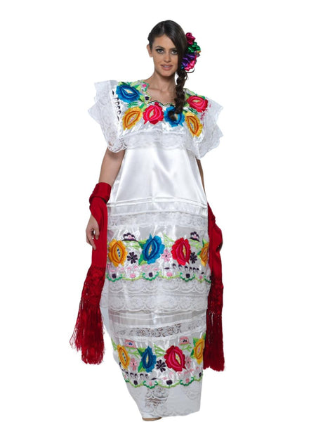 Traje Regional Yucatán. Yucateca Bordada.